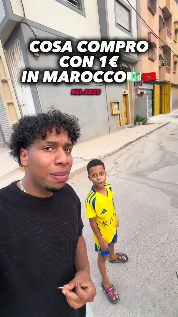 E in italia cosa potete comprare con 1€?🇲🇦💶